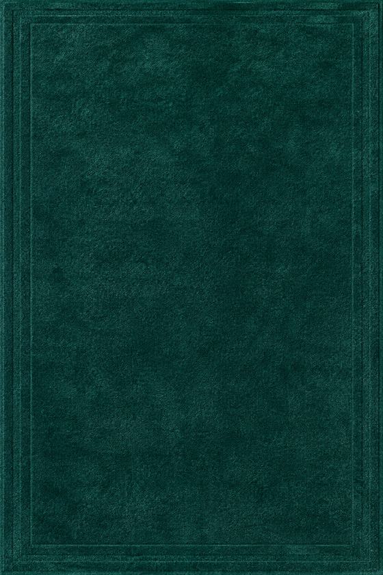 Moscheeteppich Pure Smaragd – Einfarbig